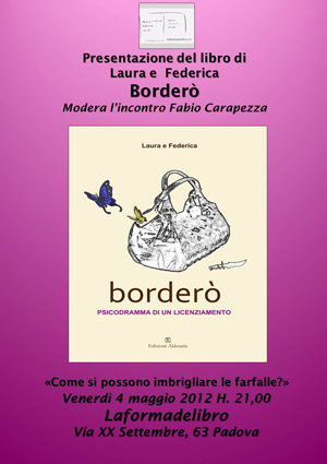 Presentazione Borderò - 4 maggio a Padova
